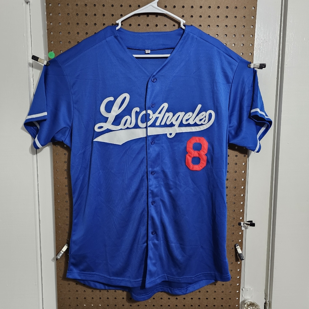 Kobe Bryant Los Angeles Dodgers Jersey Mens Sz LG